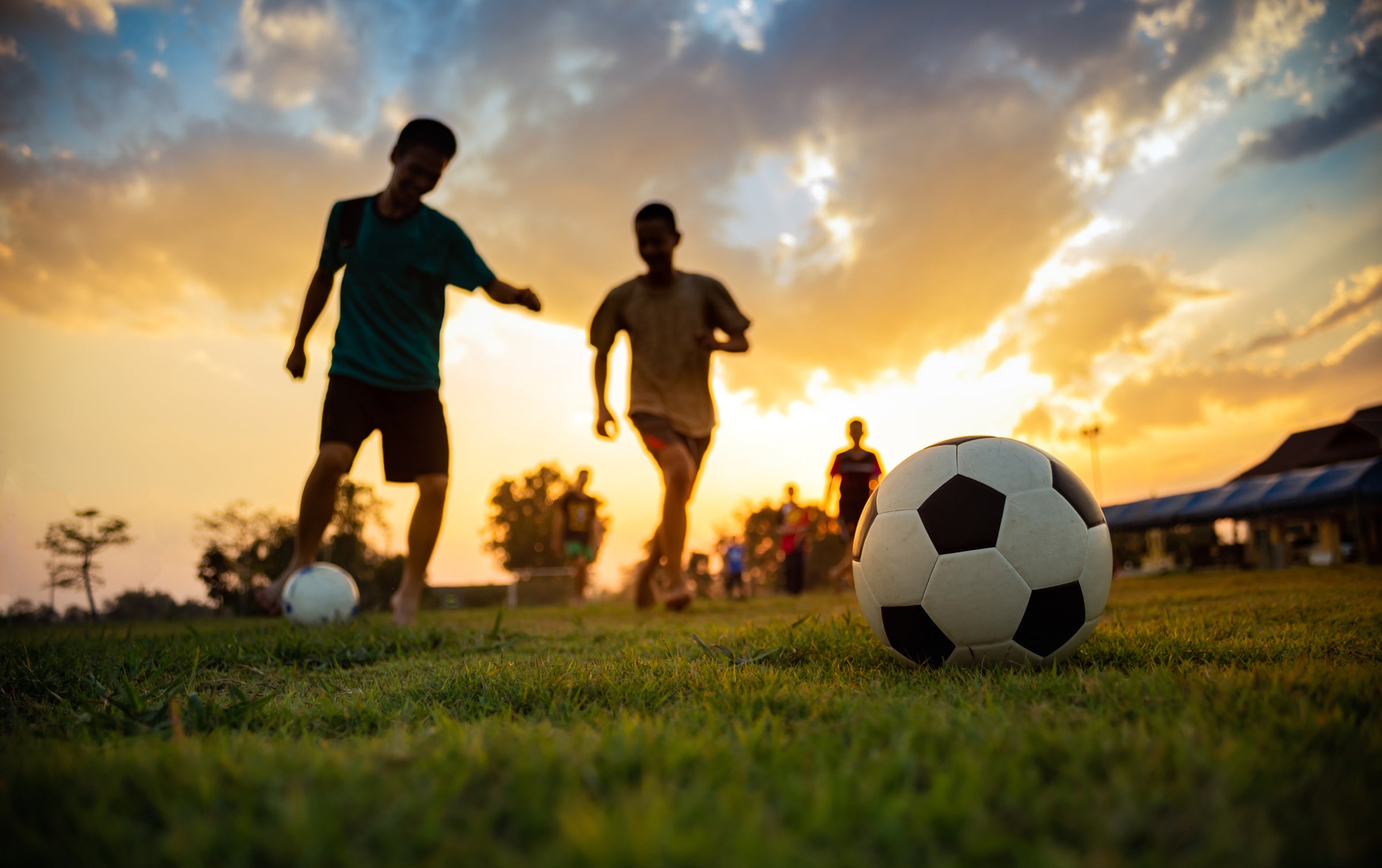 Fußball Pokal mit Gravur für Kinder