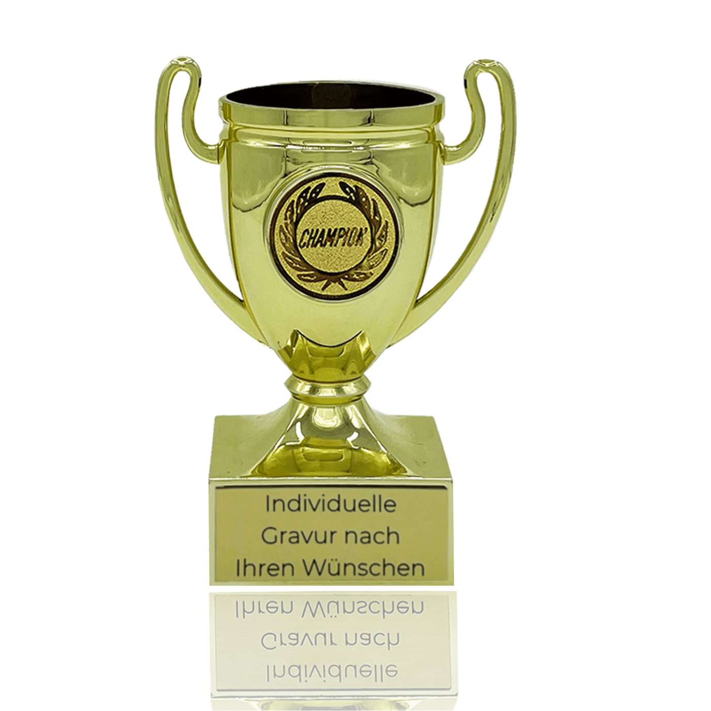 Mini Pokal Personalisiert mit Gravur | 3 Farben
