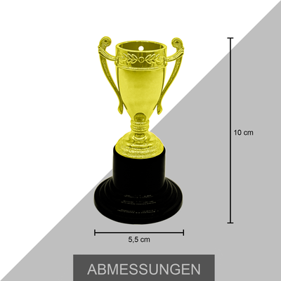 Mini Pokal 10cm | 3 Farben